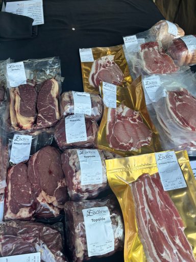 Locally reared meat local meat
